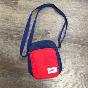 Nike Men's Red and Blue Messenger Bag